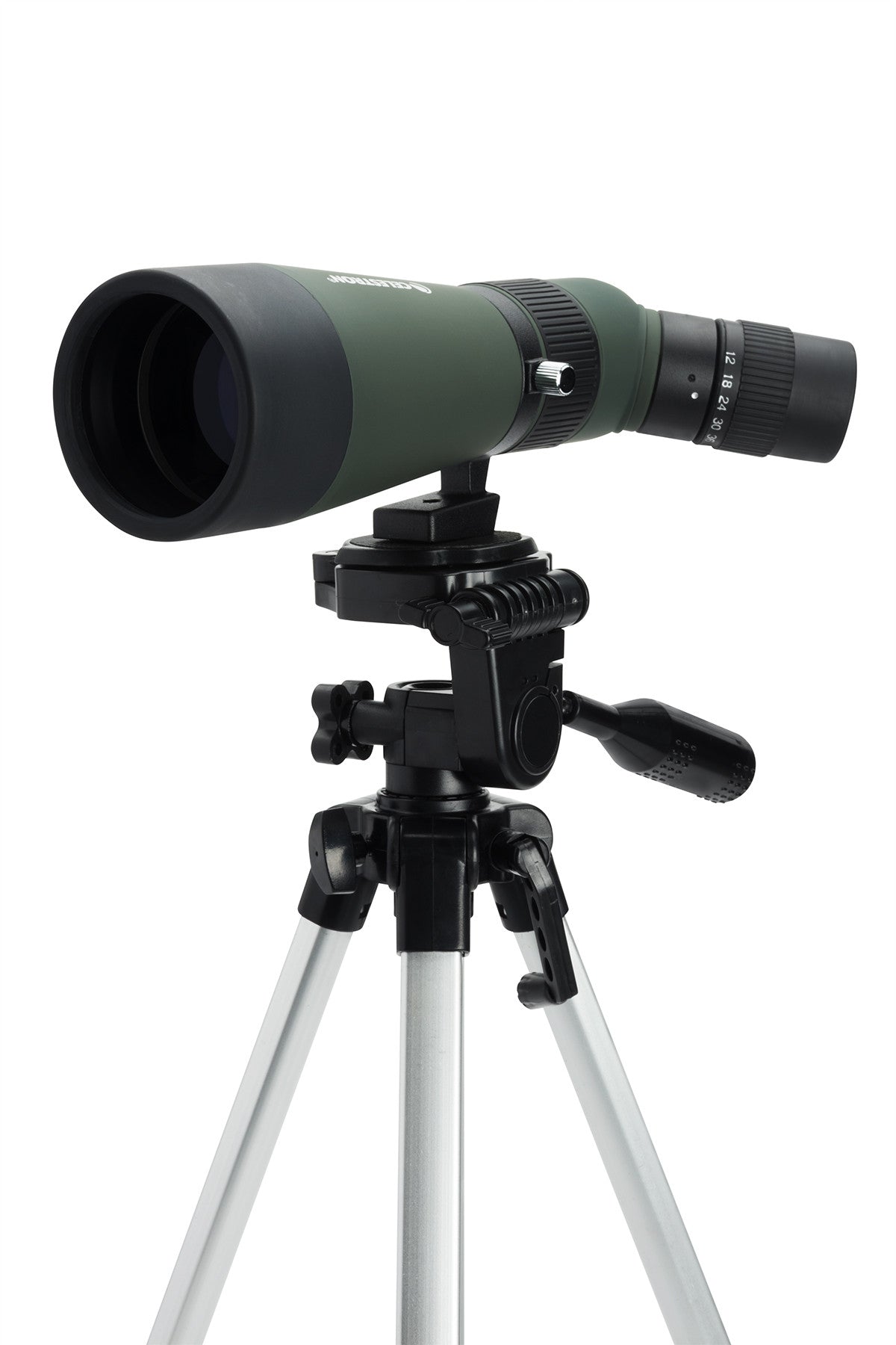Celestron LandScout 12-36x60 Spektiv Set mit Stativ Rucksack