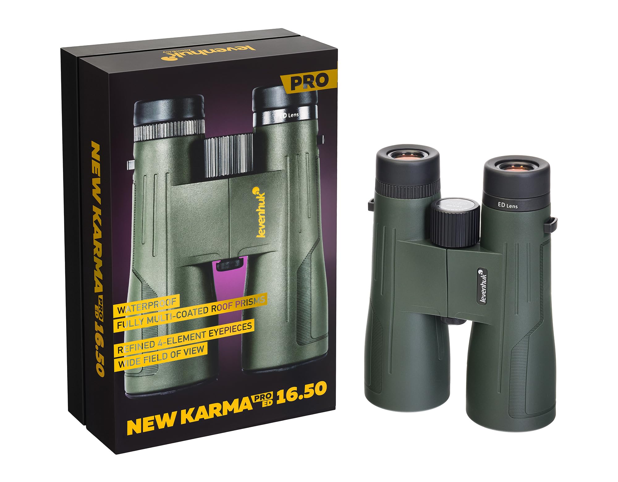 Levenhuk New Karma PRO ED 16x50 Fernglas ED-Glas