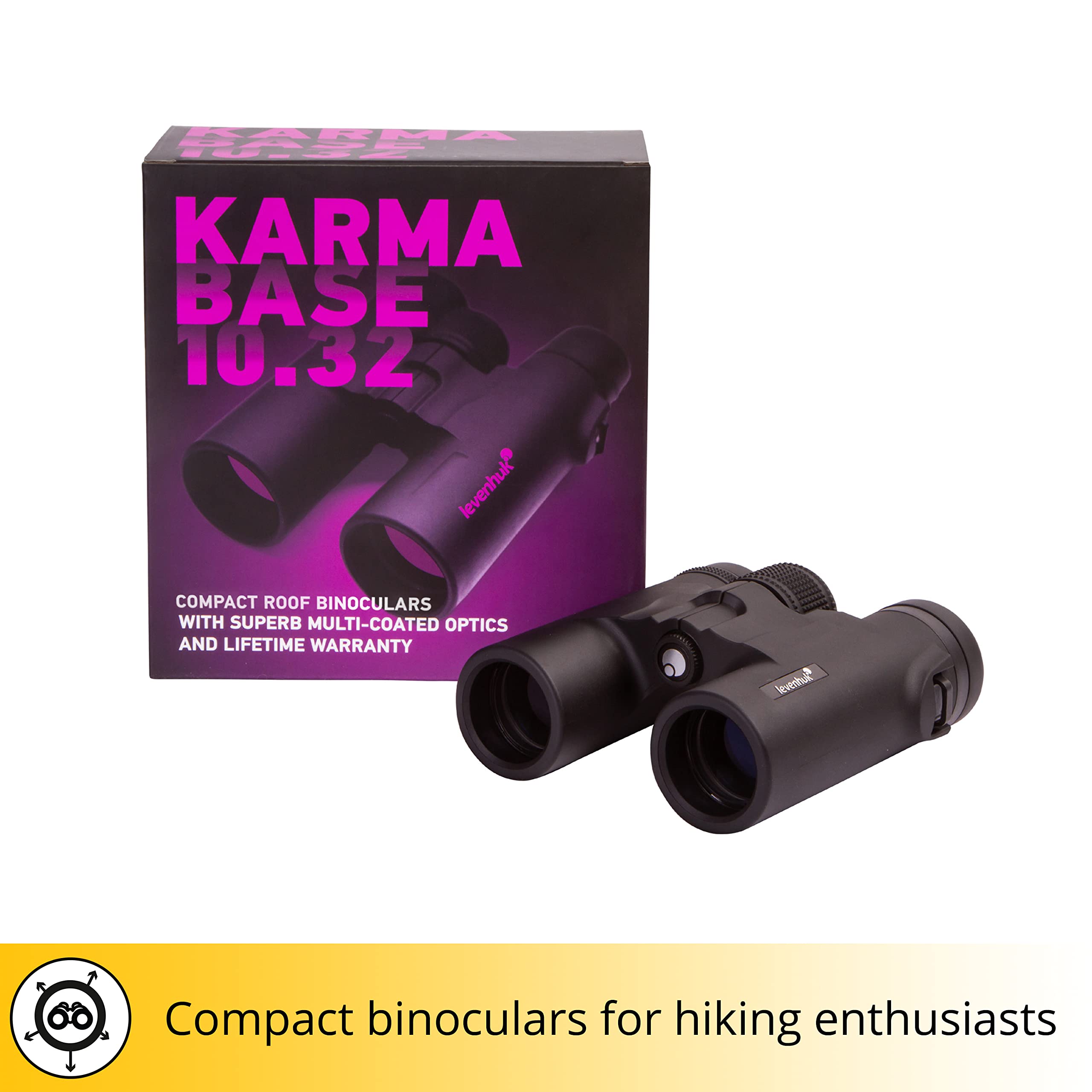 Levenhuk Karma Base 10x32 Fernglas Dachkant kompakt