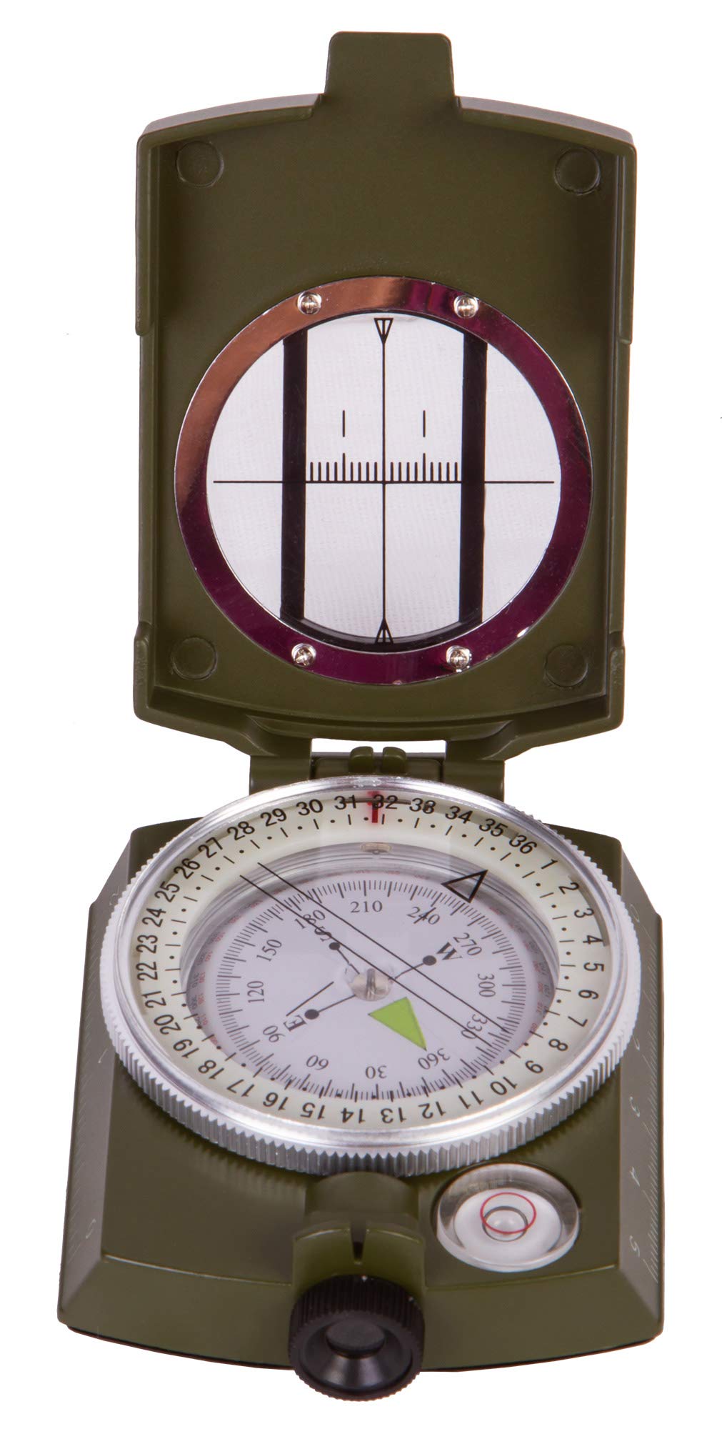 Levenhuk Army AC10 Metallkompass Visier Wasserwaage