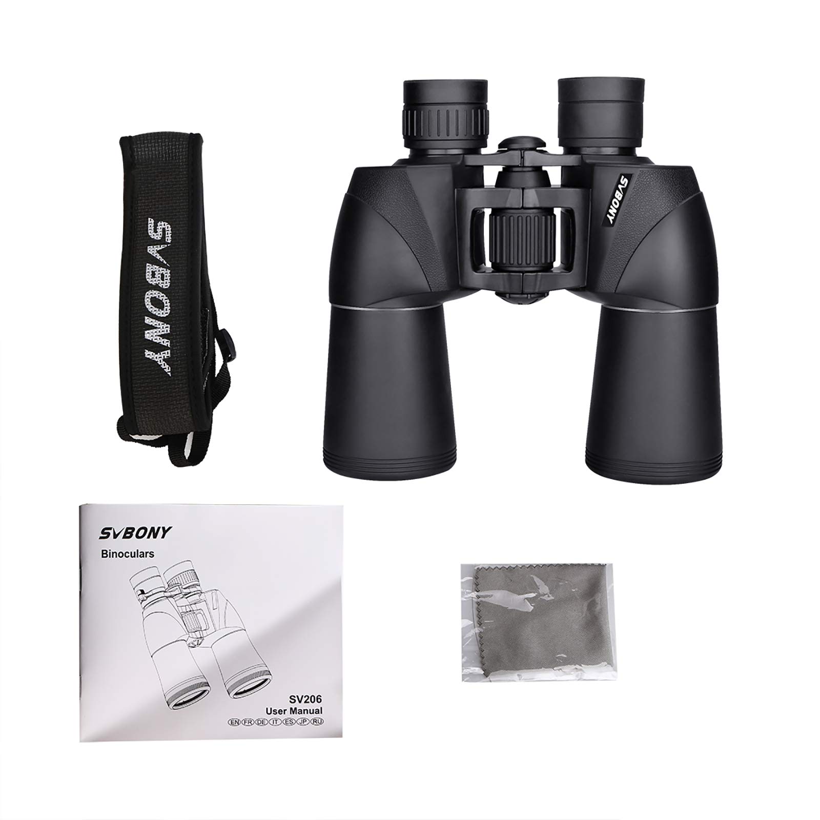 SVBONY SV206 Fernglas 10x50 HD BAK4 wasserdicht