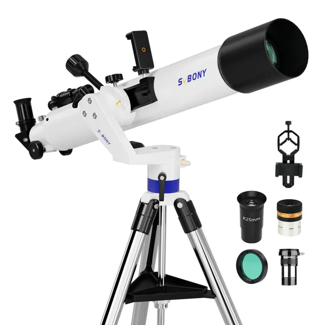 Svbony SV520 Teleskop 90mm 800mm AZ Einsteiger-Set