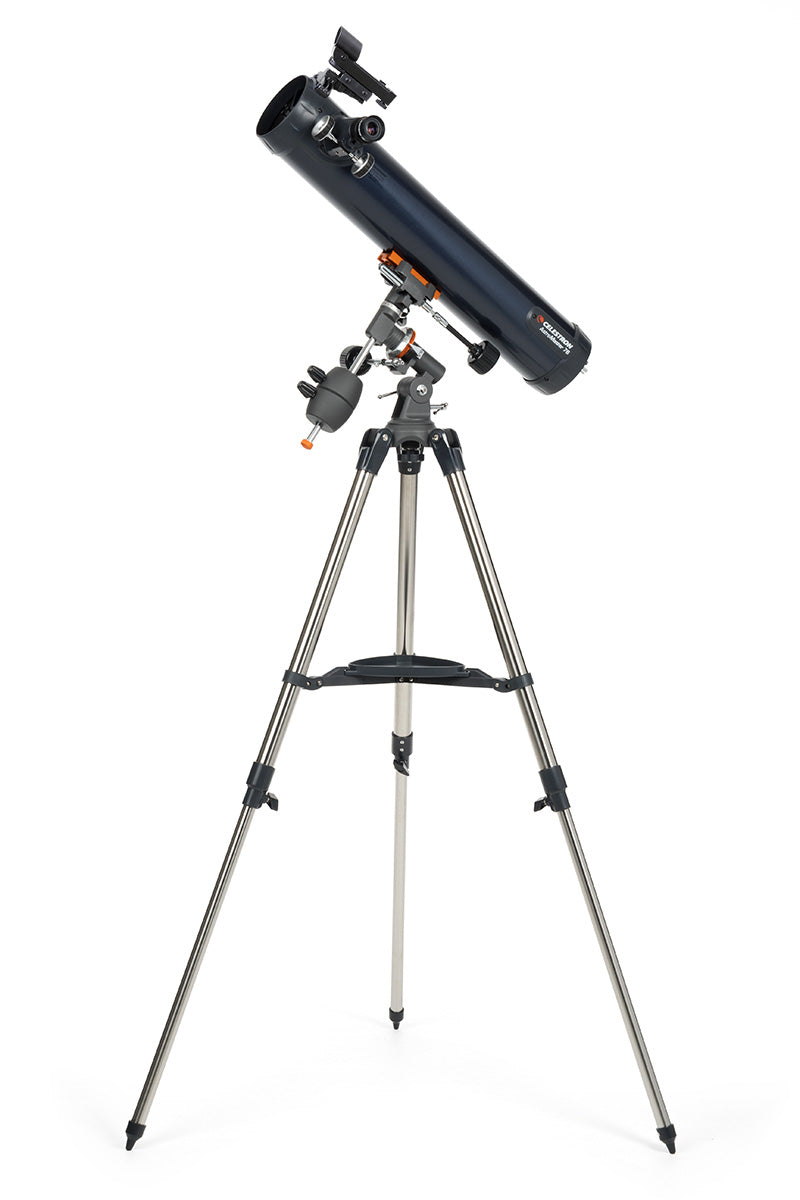 Celestron AstroMaster 76EQ Newton Teleskop 76mm parallaktisch