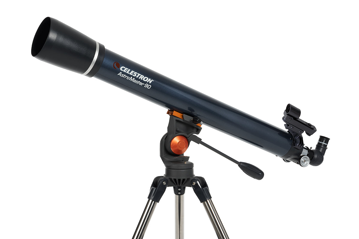 Celestron AstroMaster 90AZ Teleskop 90mm mit Smartphone-Adapter