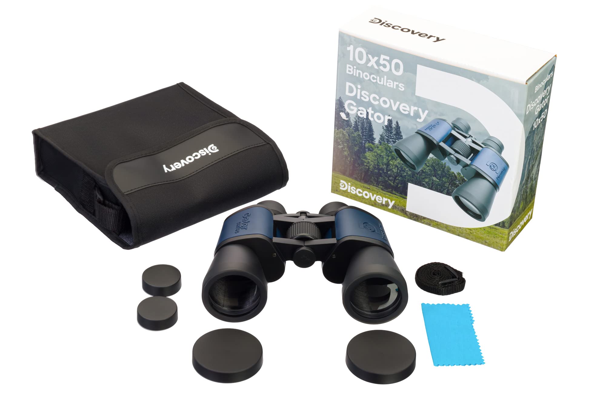 Discovery Gator 10x50 Fernglas Porro lichtstark