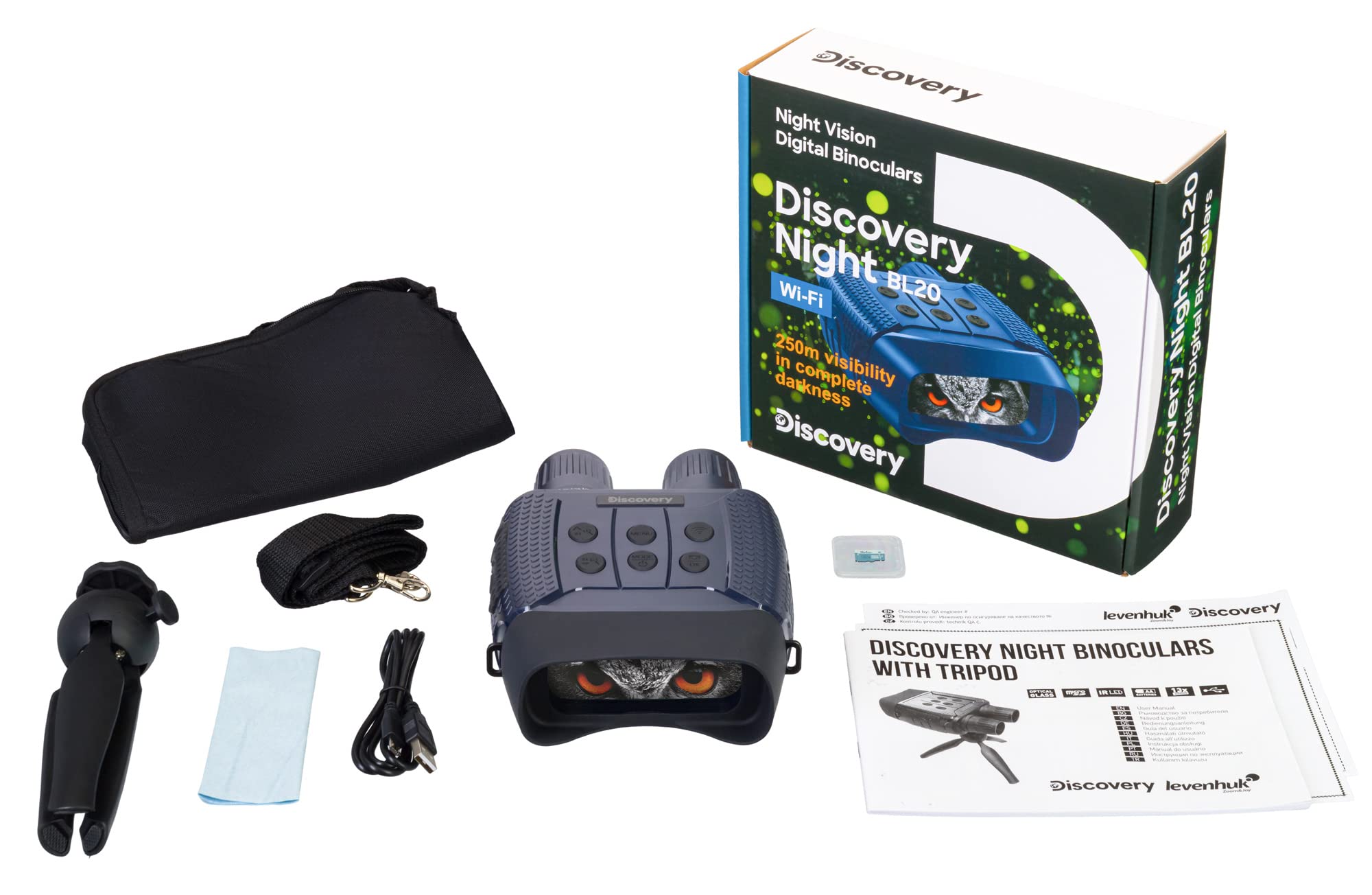 Discovery BL20 Nachtsichtfernglas digital WiFi 13x