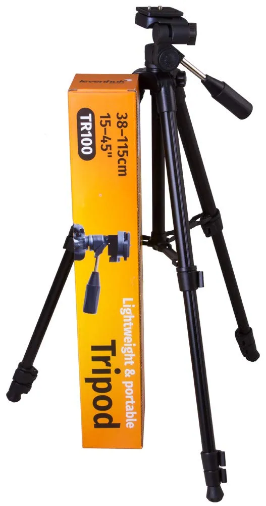 Levenhuk TR100 Universal Stativ 38-130 cm bis 5 kg