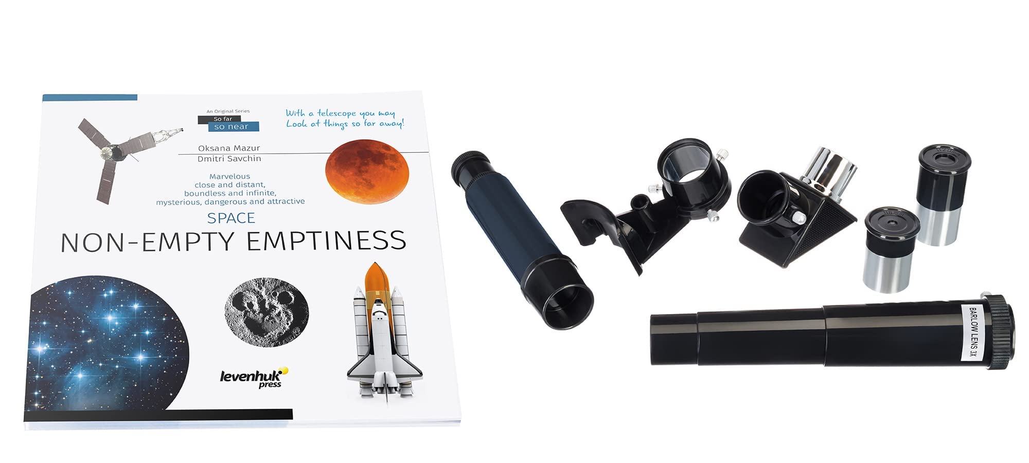Discovery Spark 506 AZ Teleskop mit Buch Englisch