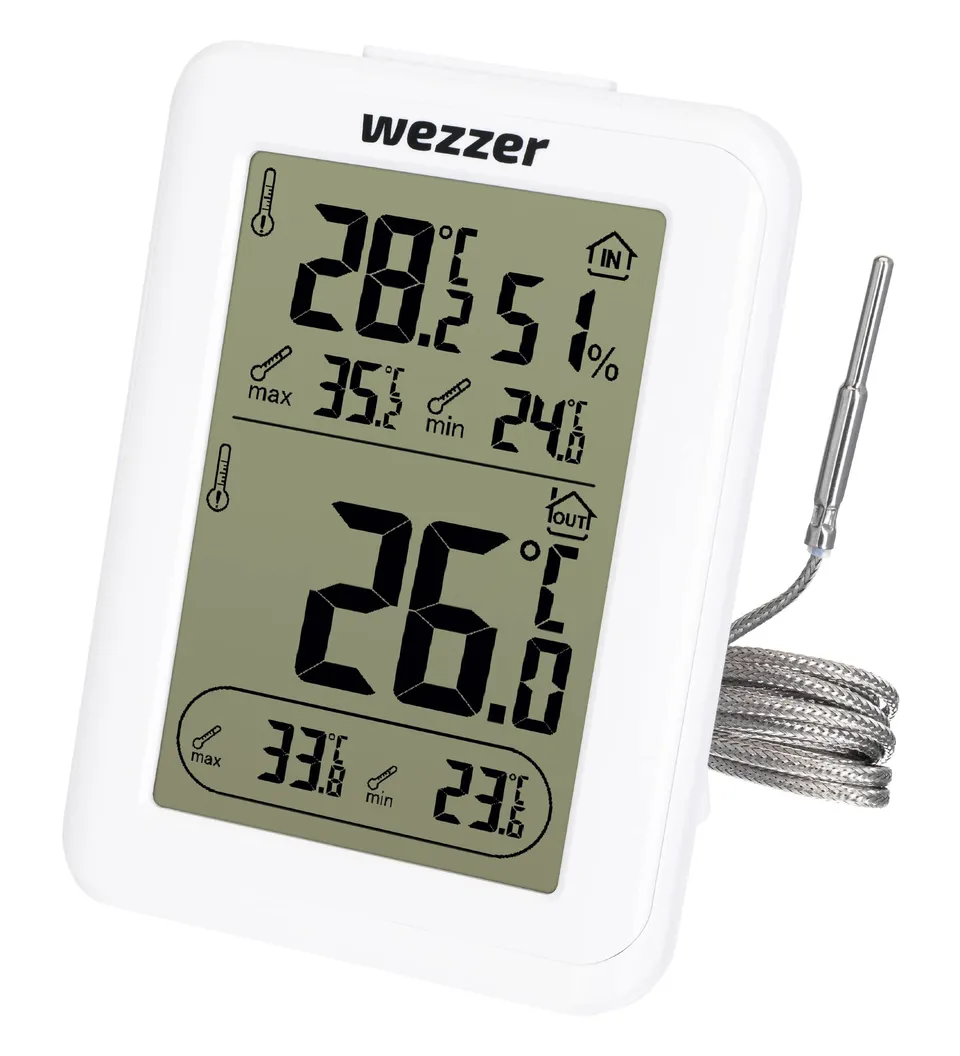 Levenhuk Wezzer SN10 Thermometer Hygrometer mit Sonde