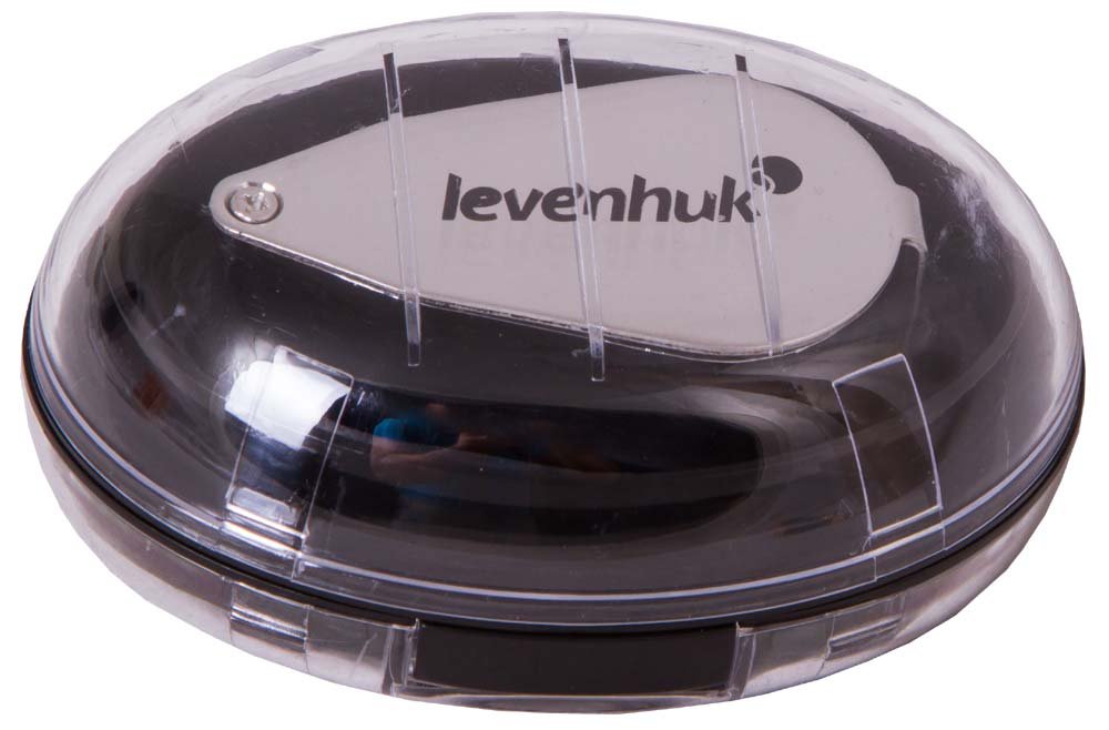 Levenhuk Zeno Gem M11 Faltlupe 40x LED UV Etui