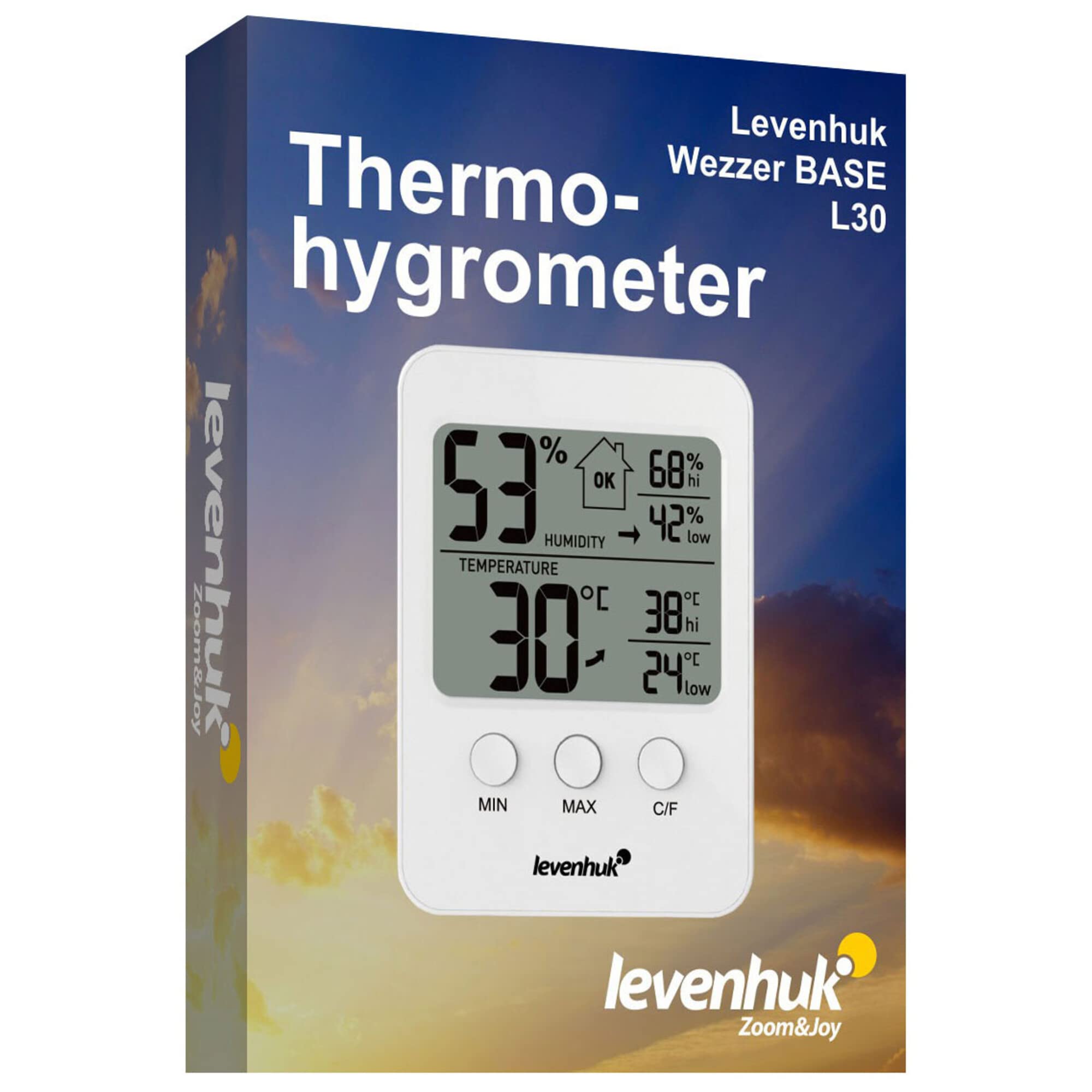 Levenhuk Wezzer BASE L30 Thermohygrometer weiß