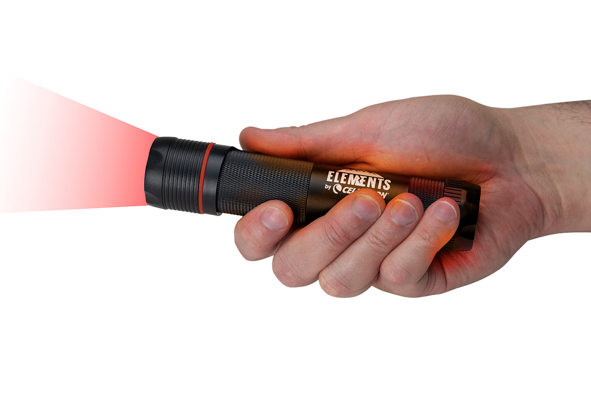 Celestron Elements ThermoTorch 3 Astro Rotlicht Akku