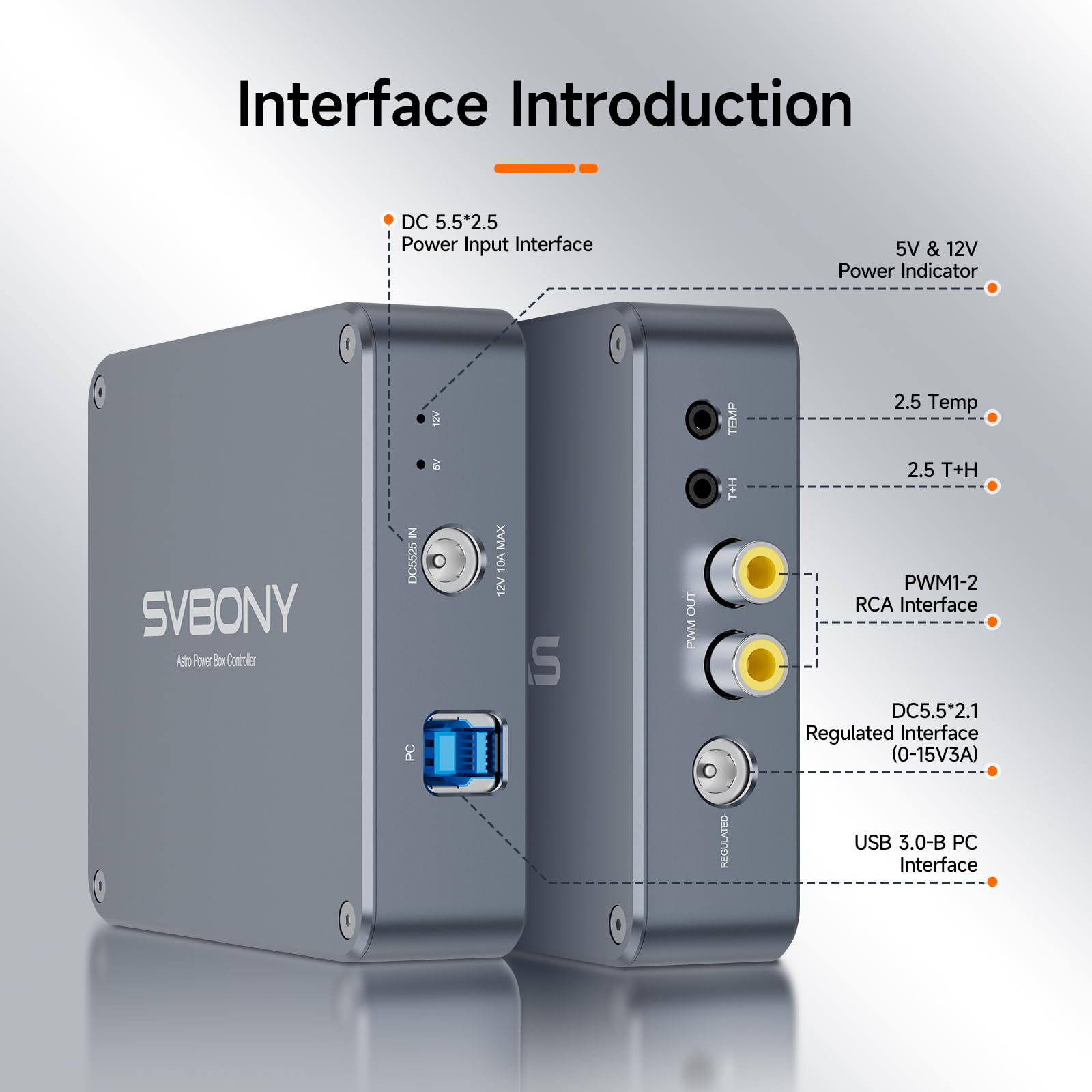 SVBONY SV241 PRO Power Management Box 12V Steuerung