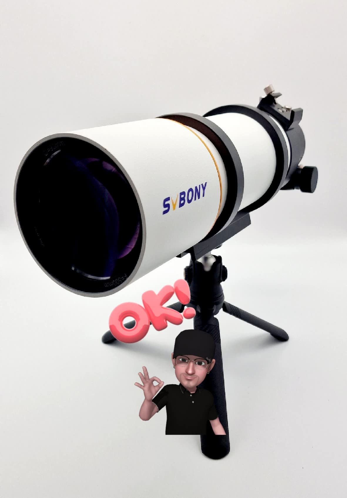SVBONY SV48P Refraktor 102mm f/6.5 OTA Achromat 102/650