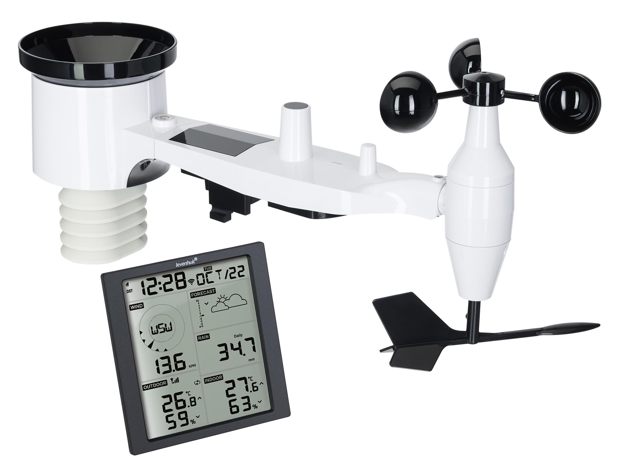 Levenhuk Wezzer PRO LP310 Wetterstation WLAN mit Barometer