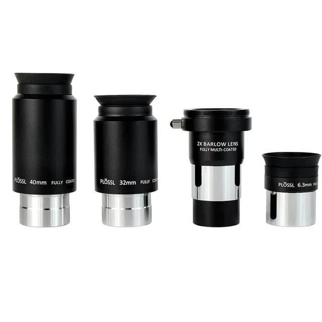 SVBONY Plössl Okular Set 1,25" 6,3/32/40mm + Barlow 2x