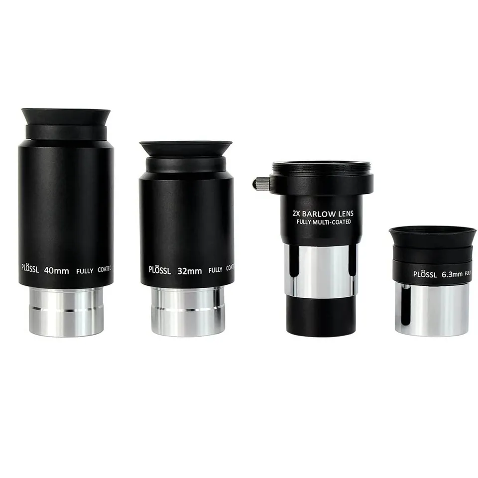 SVBONY Plössl Okular Set 1,25" 6,3/32/40mm + Barlow 2x