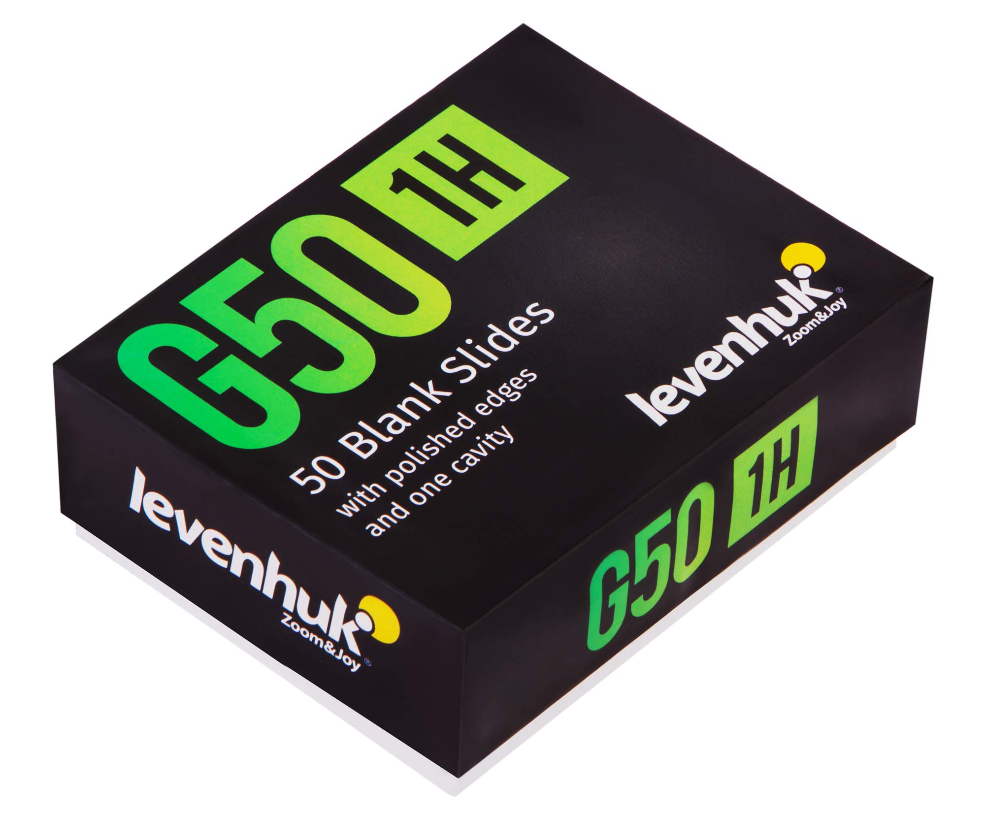 Levenhuk G50 Objektträger Hohlschliff 50 Stück 76x25 mm