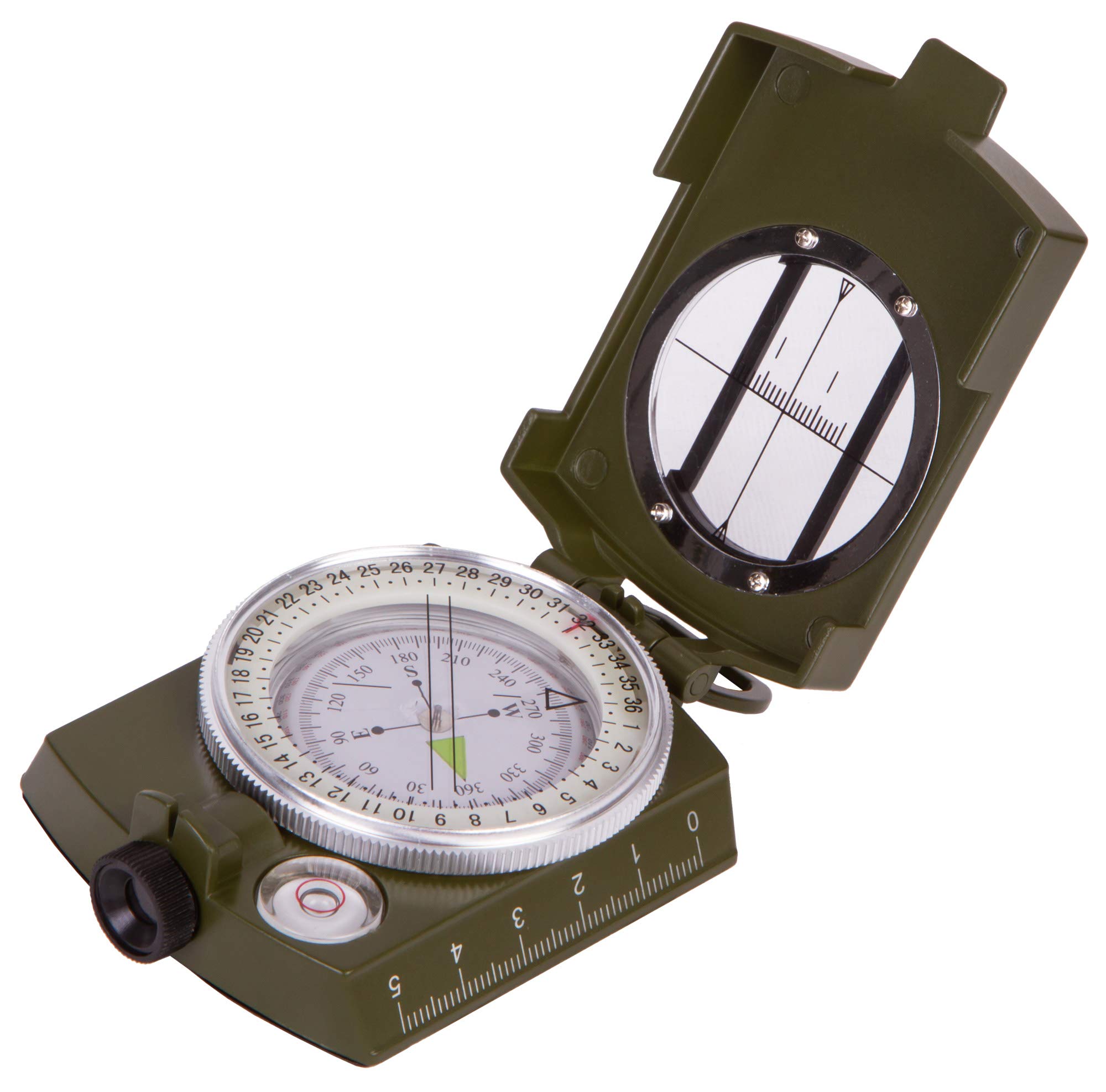 Levenhuk Army AC10 Metallkompass Visier Wasserwaage