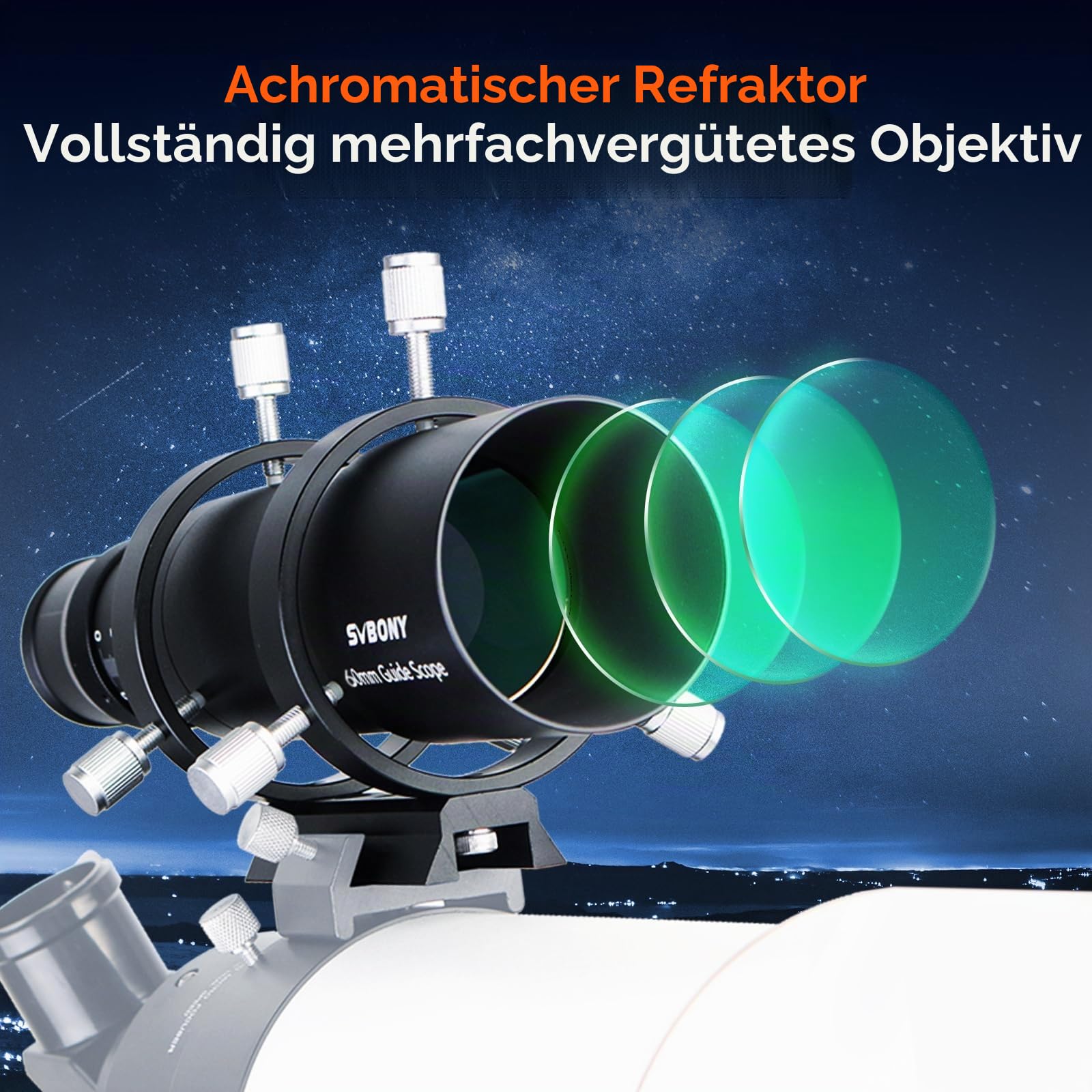 SVBONY SV106 60mm Sucherfernrohr Guidescope