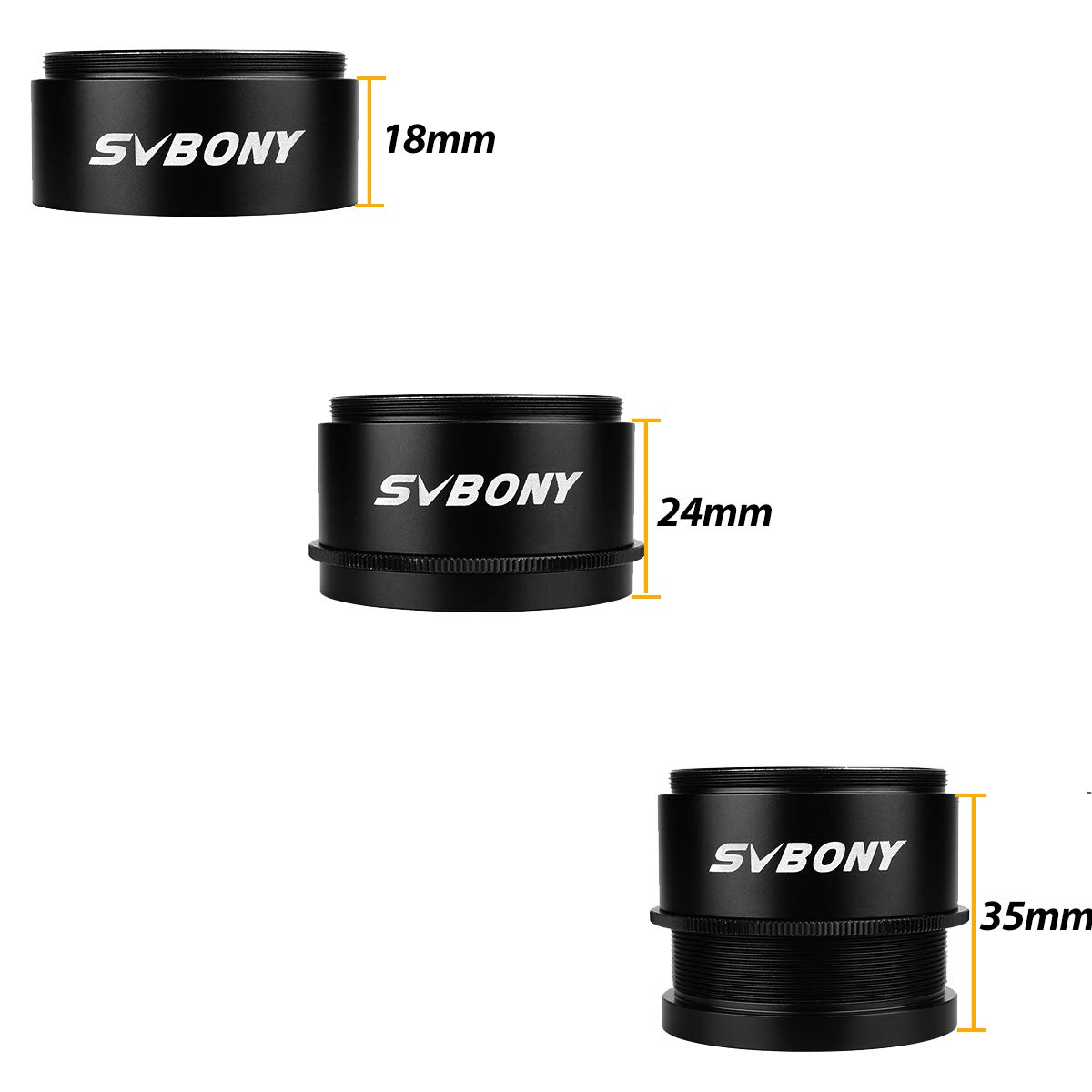 SVBONY SV109 Verlängerungshülse M48 24-35mm Astro
