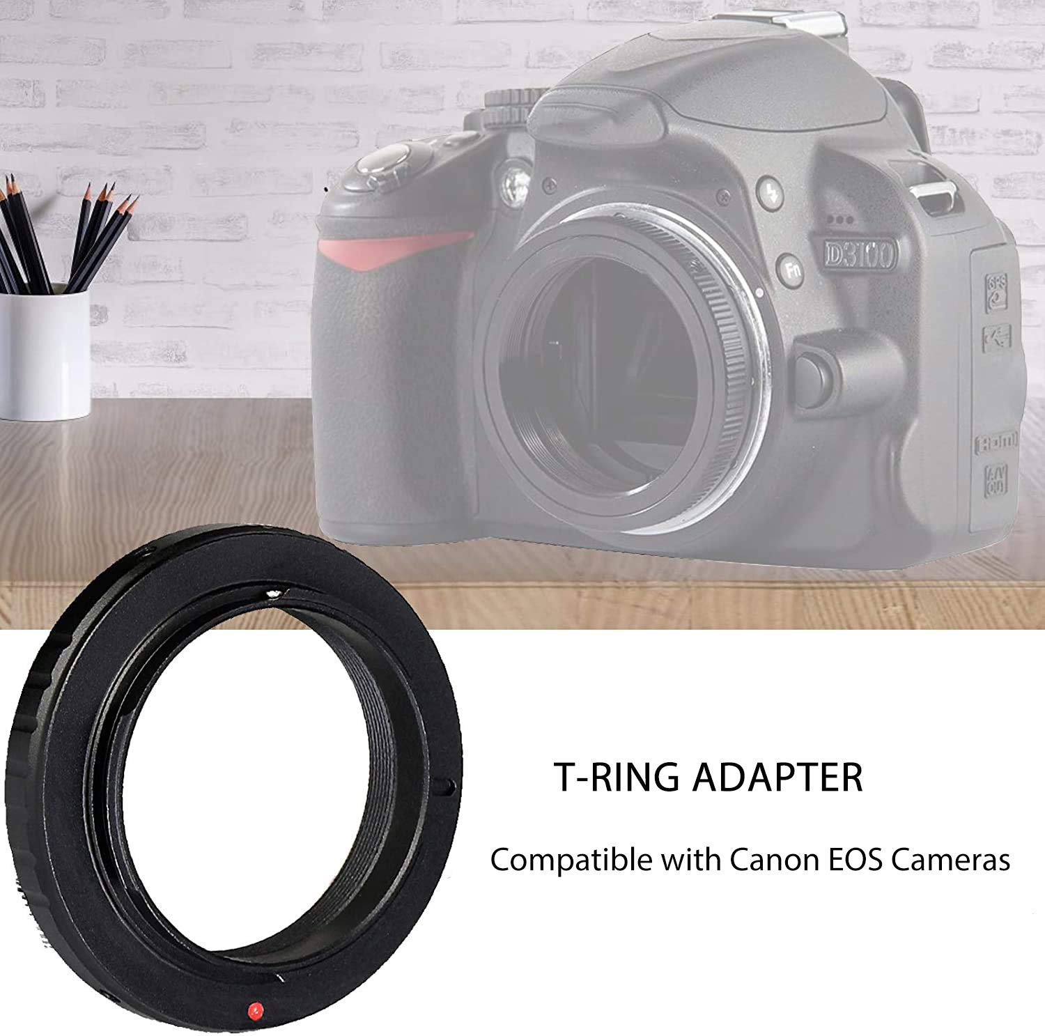 SVBONY SV123 Spektiv Kameraadapter T2 für Canon EOS