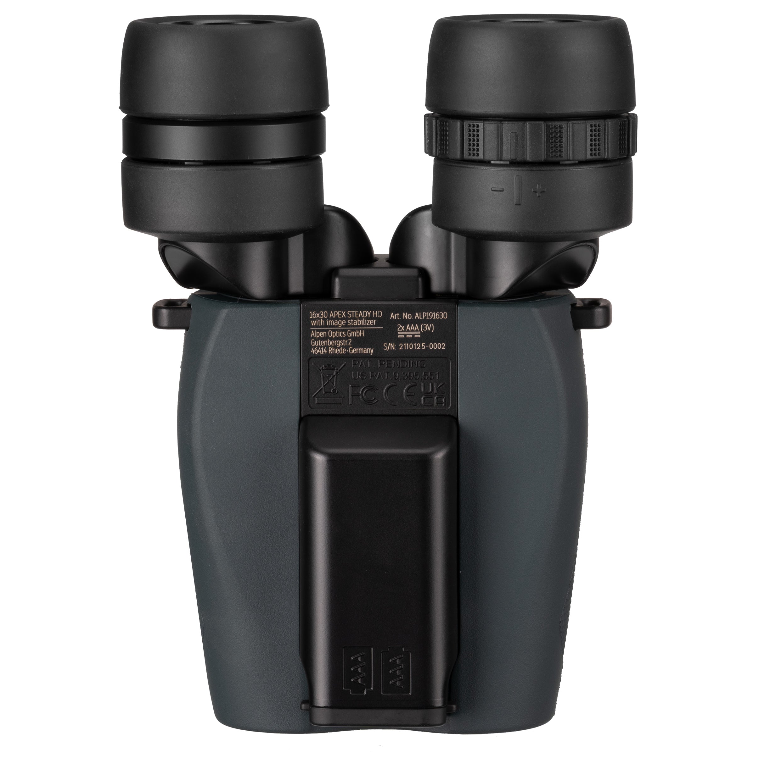 Alpen Apex Steady 16x30 HD Fernglas Bildstabilisierung