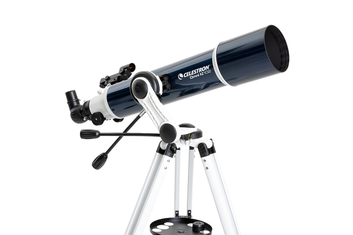 Celestron Omni AZ 102 Refraktor Teleskop 102 mm mit Adapter