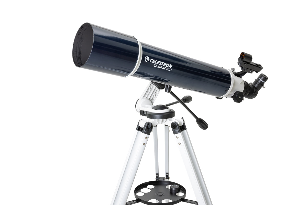 Celestron Omni AZ 102 Refraktor Teleskop 102 mm mit Adapter