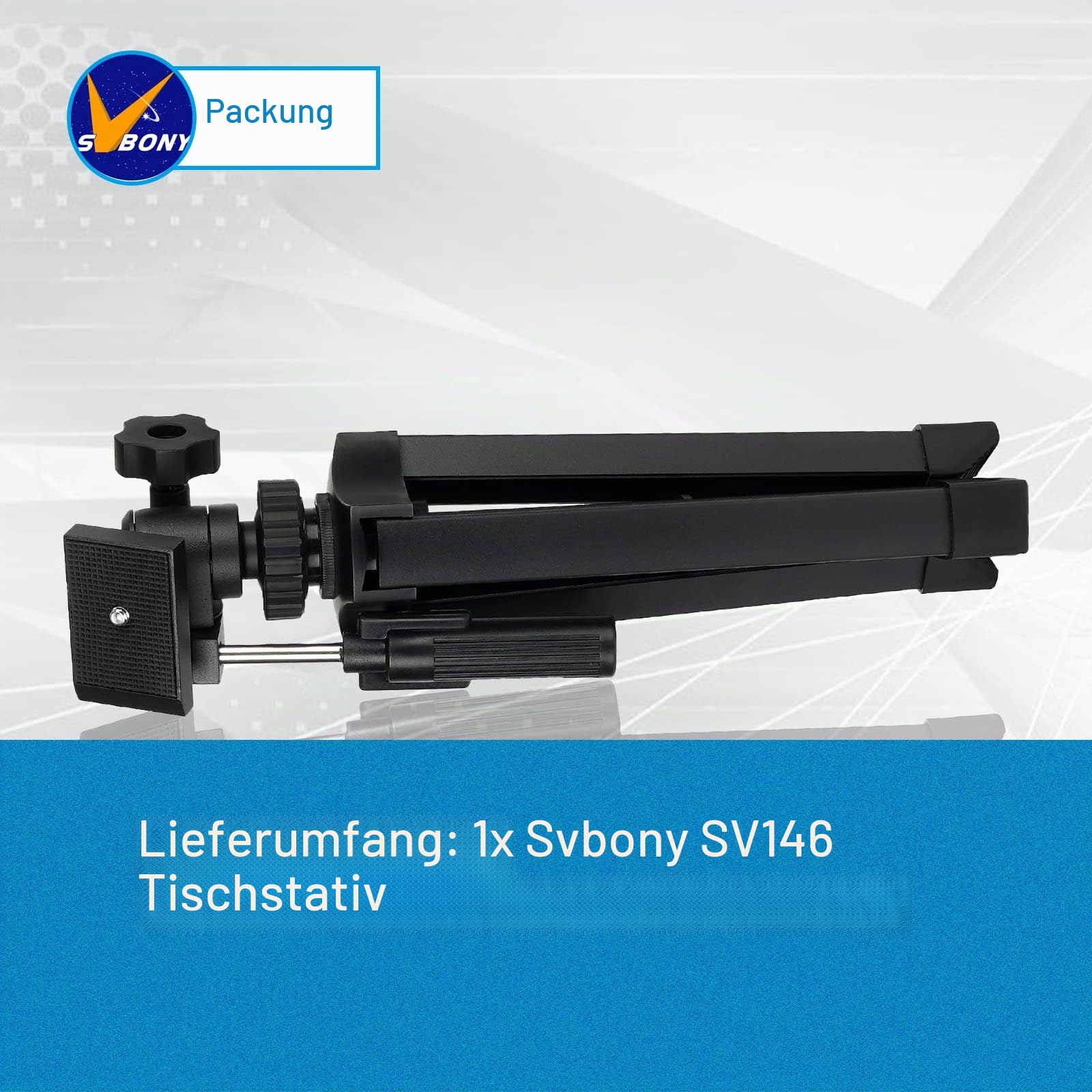 SVBONY SV146 Tischstativ Alu 1/4 Zoll bis 4,5 kg
