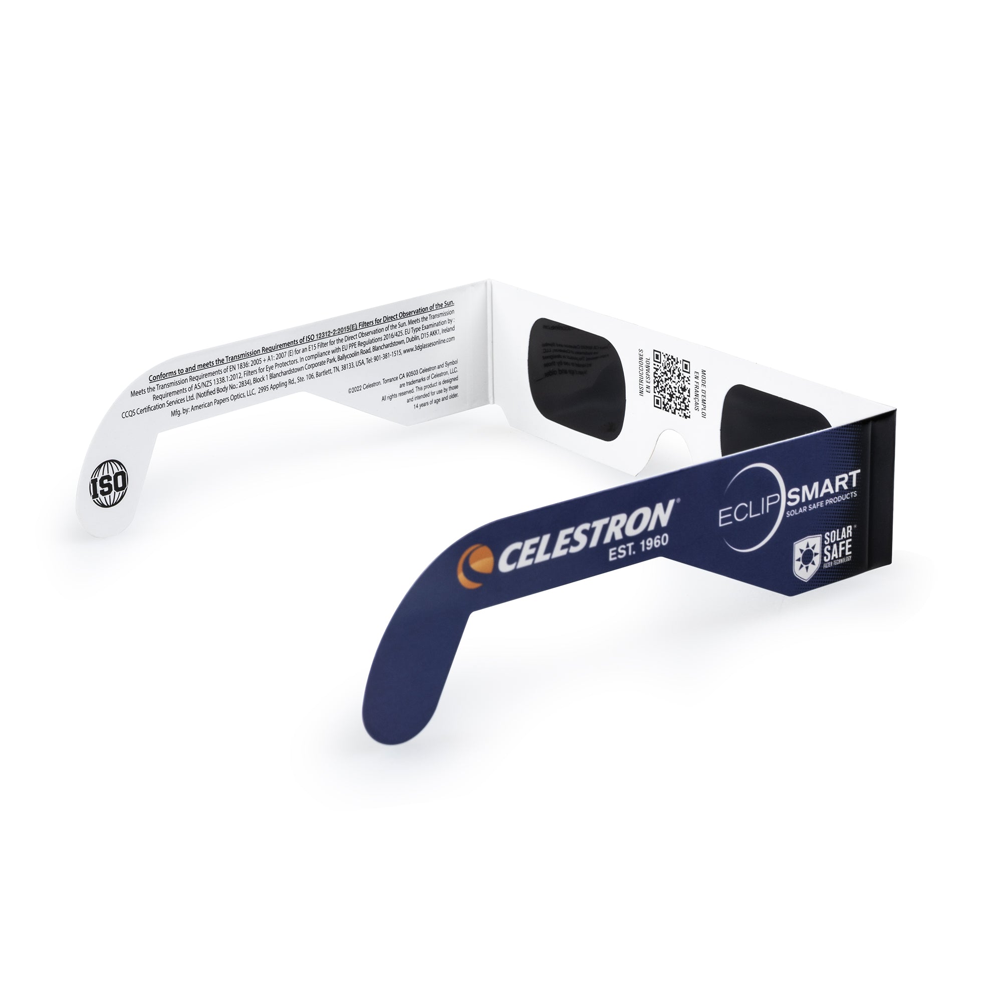 Celestron EclipSmart Sonnenfinsternisbrille ISO Solarfilter