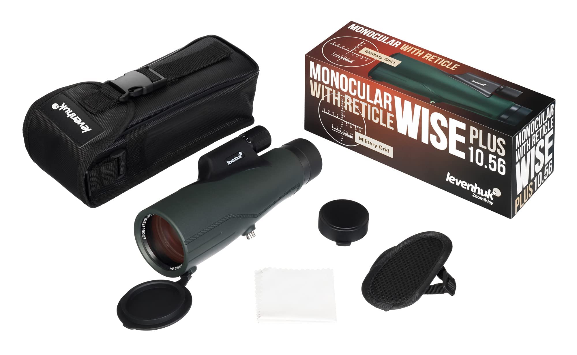 Levenhuk Wise Plus 10x56 Monokular mit Absehen