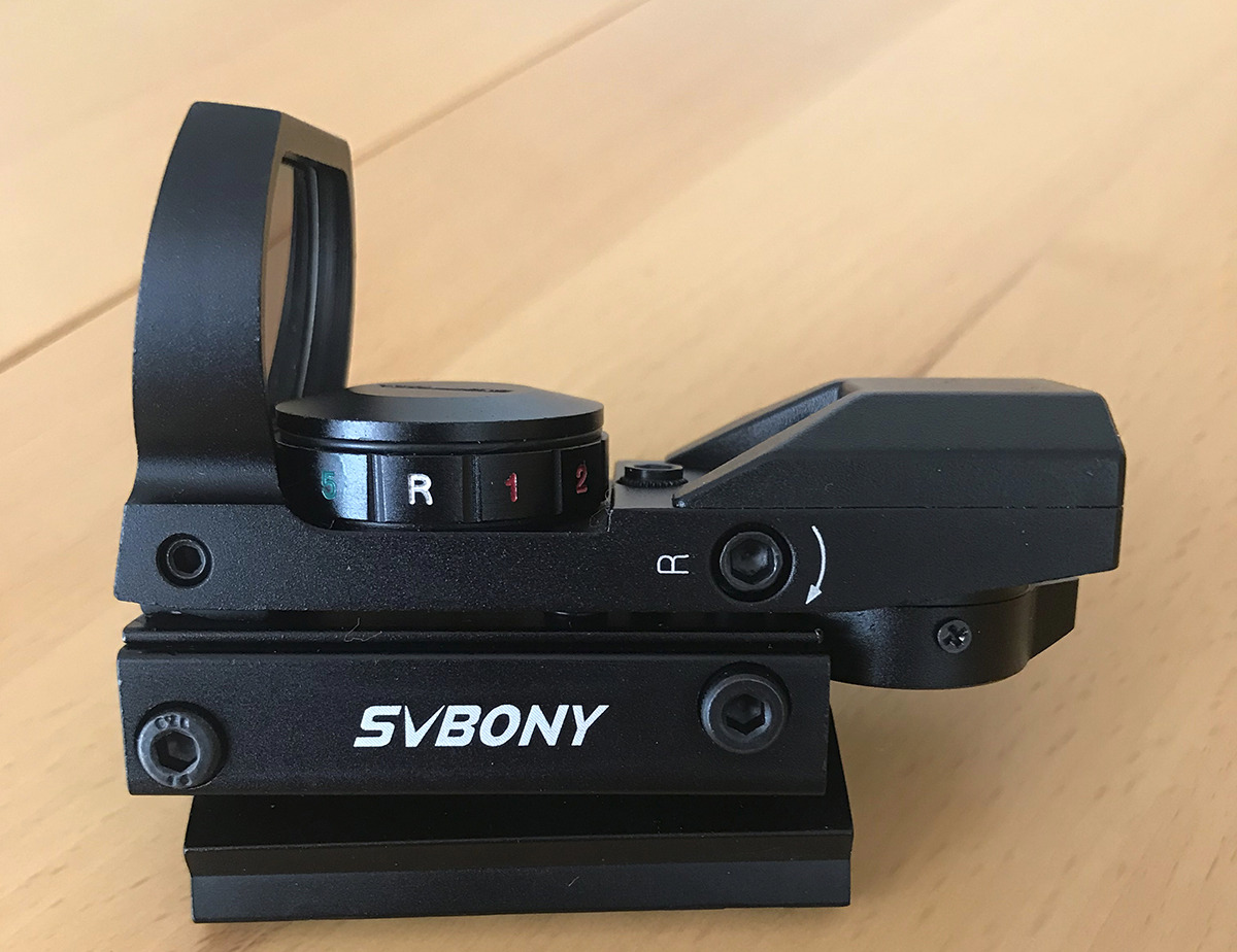 SVBONY Red Dot Visier 20/22mm Reflexvisier Metall 4 Absehen