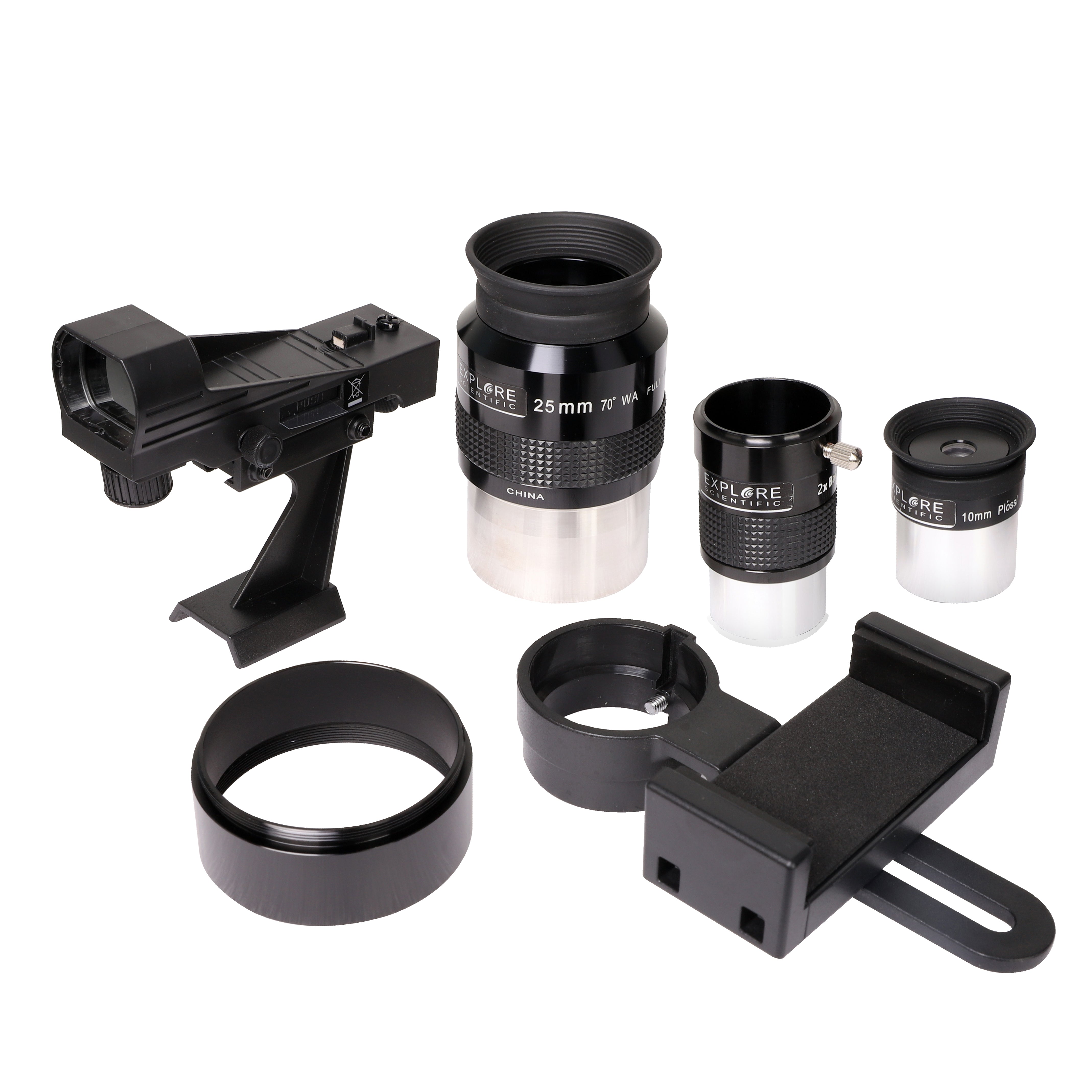 Explore Scientific 8-Zoll Dobson Teleskop Rot 1219mm f/5,9