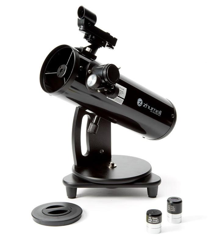 Zhumell Z100 Reflektor Teleskop 100mm Tisch-Dobson