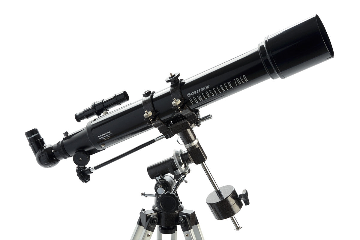 Celestron PowerSeeker 70EQ Teleskop gebraucht 70mm Refraktor