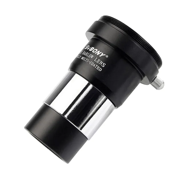 SVBONY Astro Accessories Barlowlinse 2x 1,25 Zoll M42 FMC
