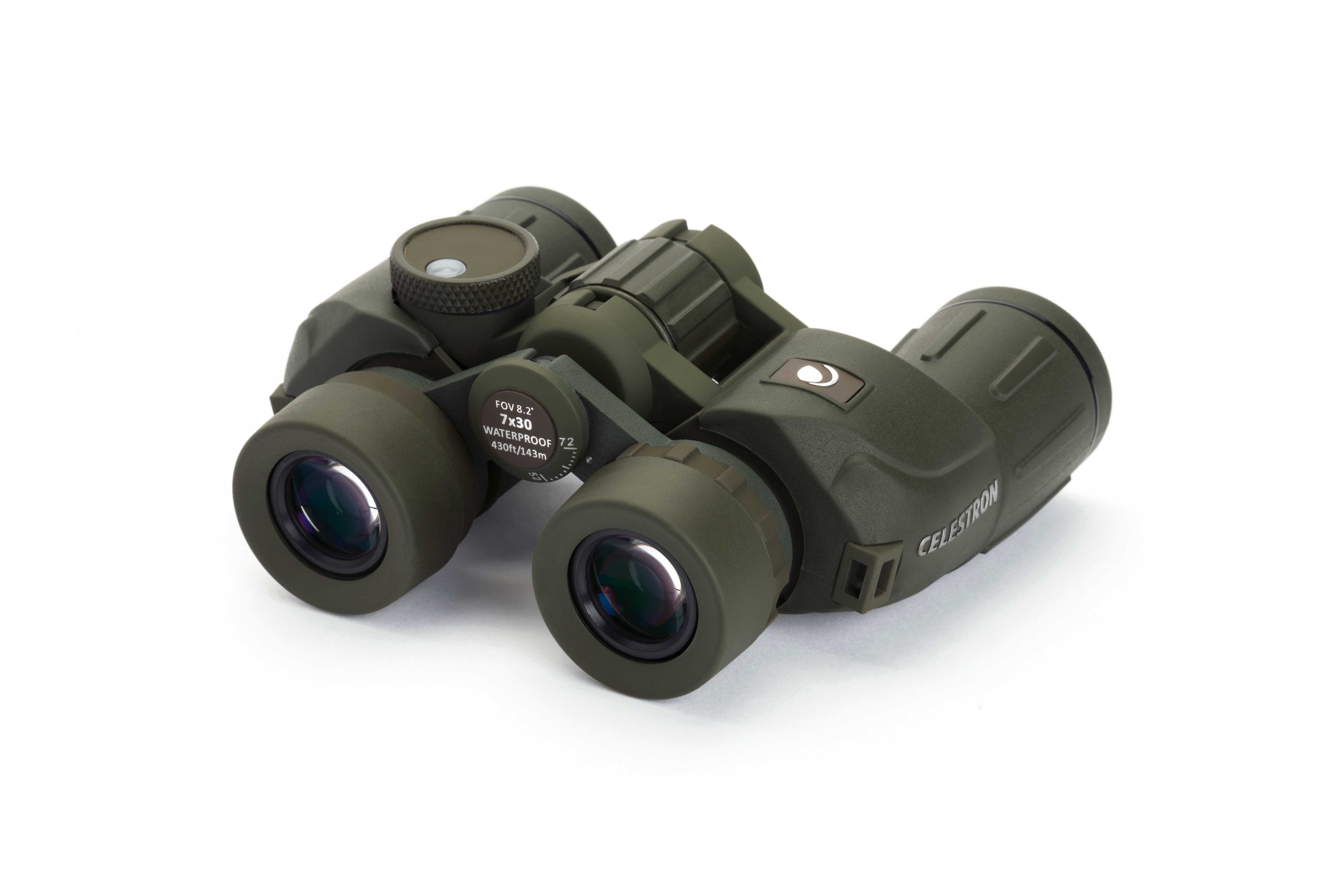 Celestron Cavalry 7x30 Fernglas mit Kompass und Strichplatte