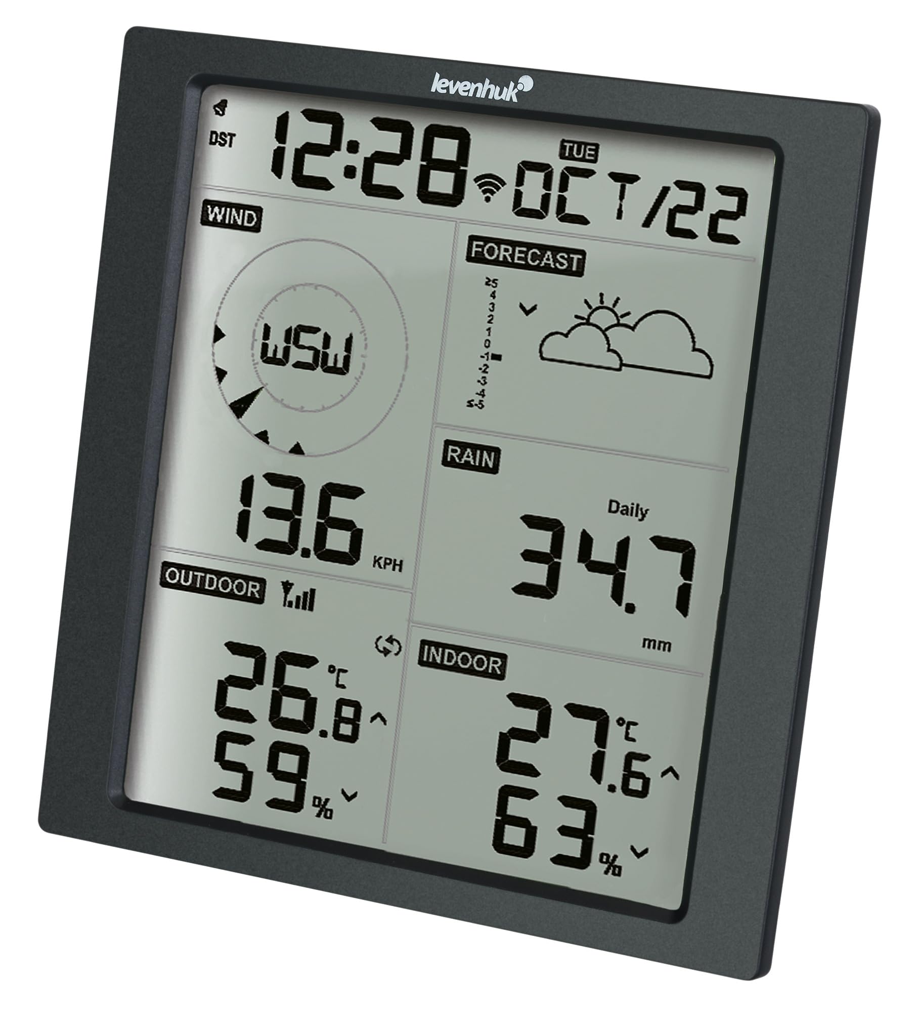 Levenhuk Wezzer PRO LP310 Wetterstation WLAN mit Barometer