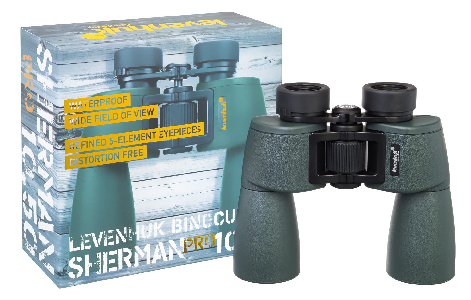 Levenhuk Sherman PRO 10x50 Fernglas Porro wasserdicht