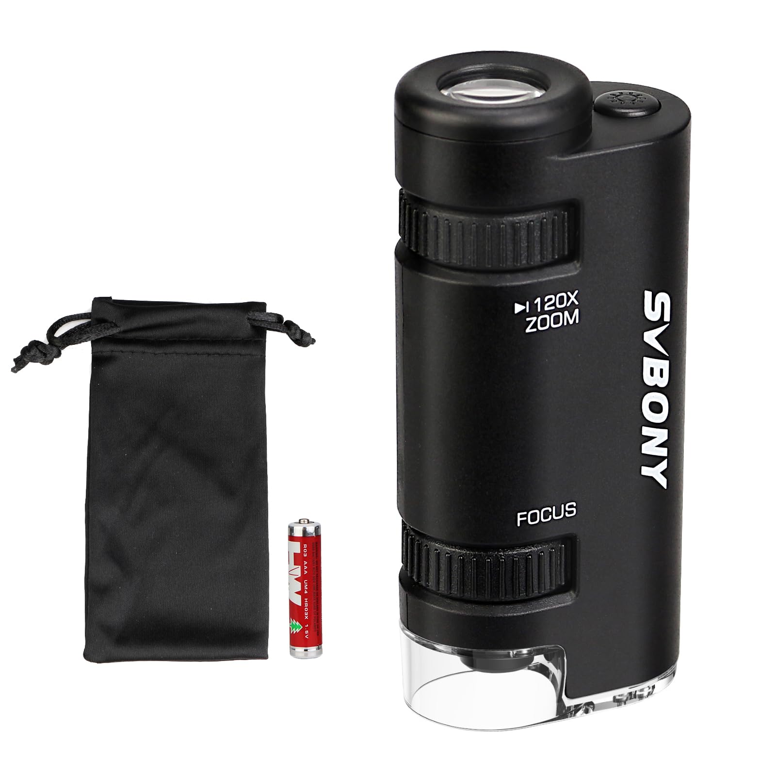 SVBONY SV603 Taschenmikroskop Mini für unterwegs