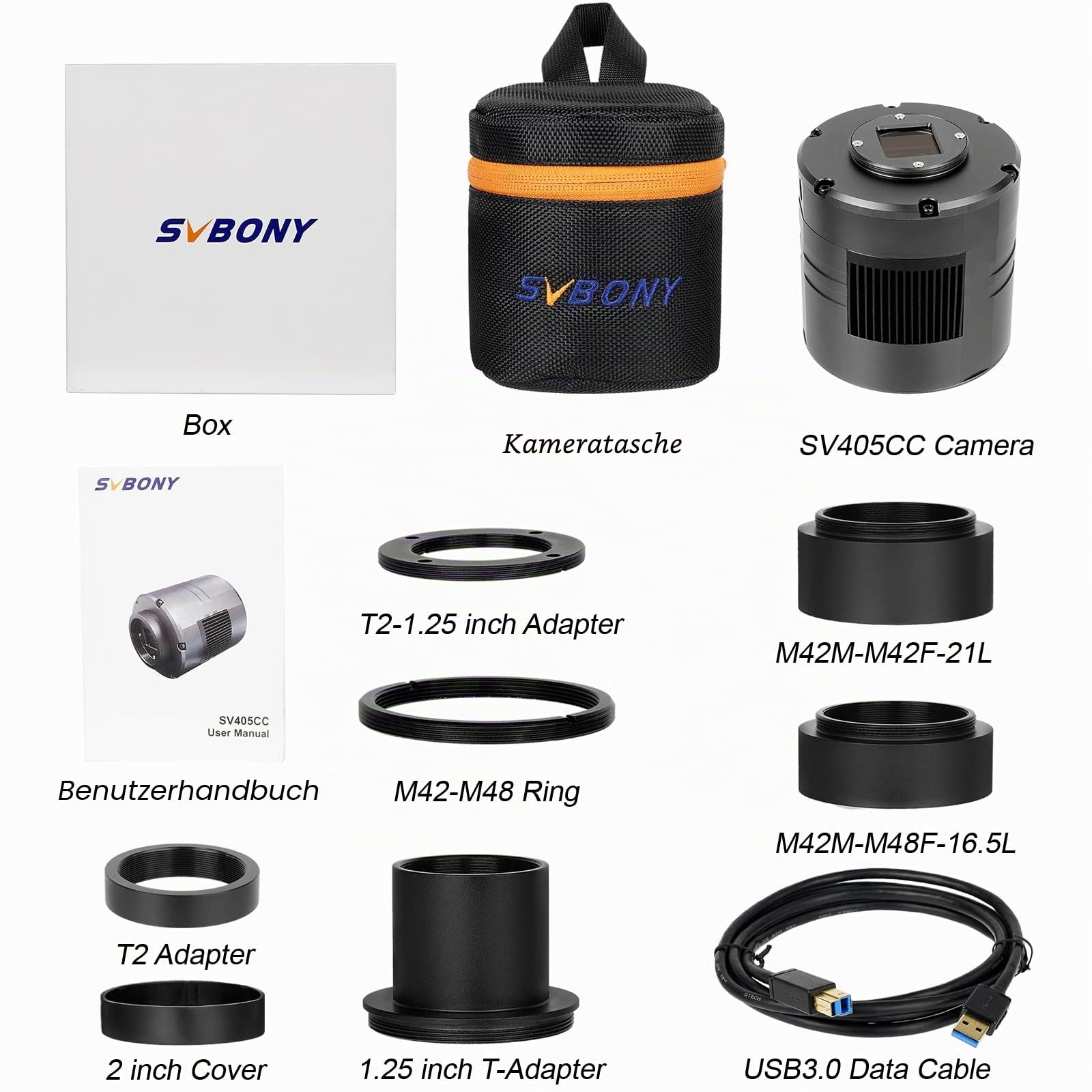 SVBONY SV405CC Astrokamera TEC gekühlt IMX294 Farbe