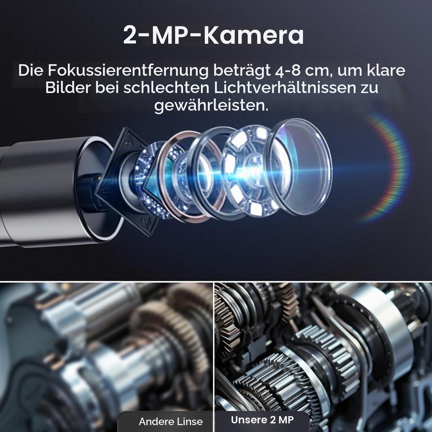 Svbony SM501 Endoskopkamera 4,3 Zoll IPS 5m