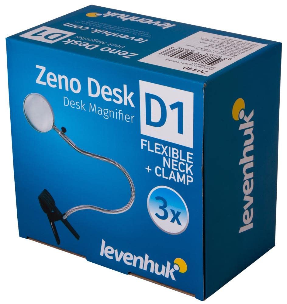 Levenhuk Zeno Gem M15 Faltlupe 40X LED UV