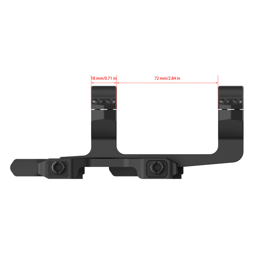 RIX QDM-L01 Picatinny Montage QD 1,5 Zoll für LEAP TOURER