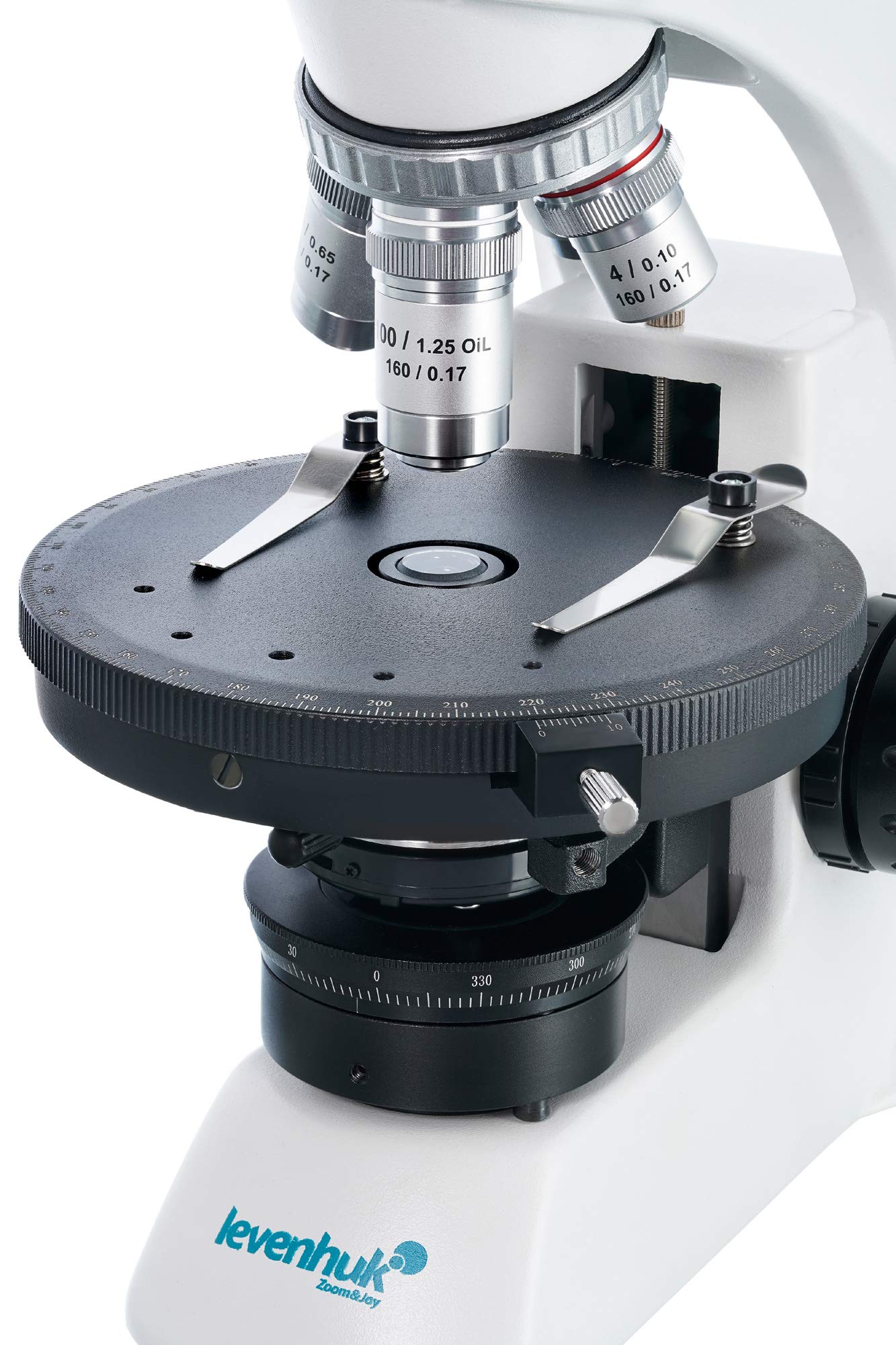 Levenhuk 500T POL Mikroskop 40-1000x polarisiert LED