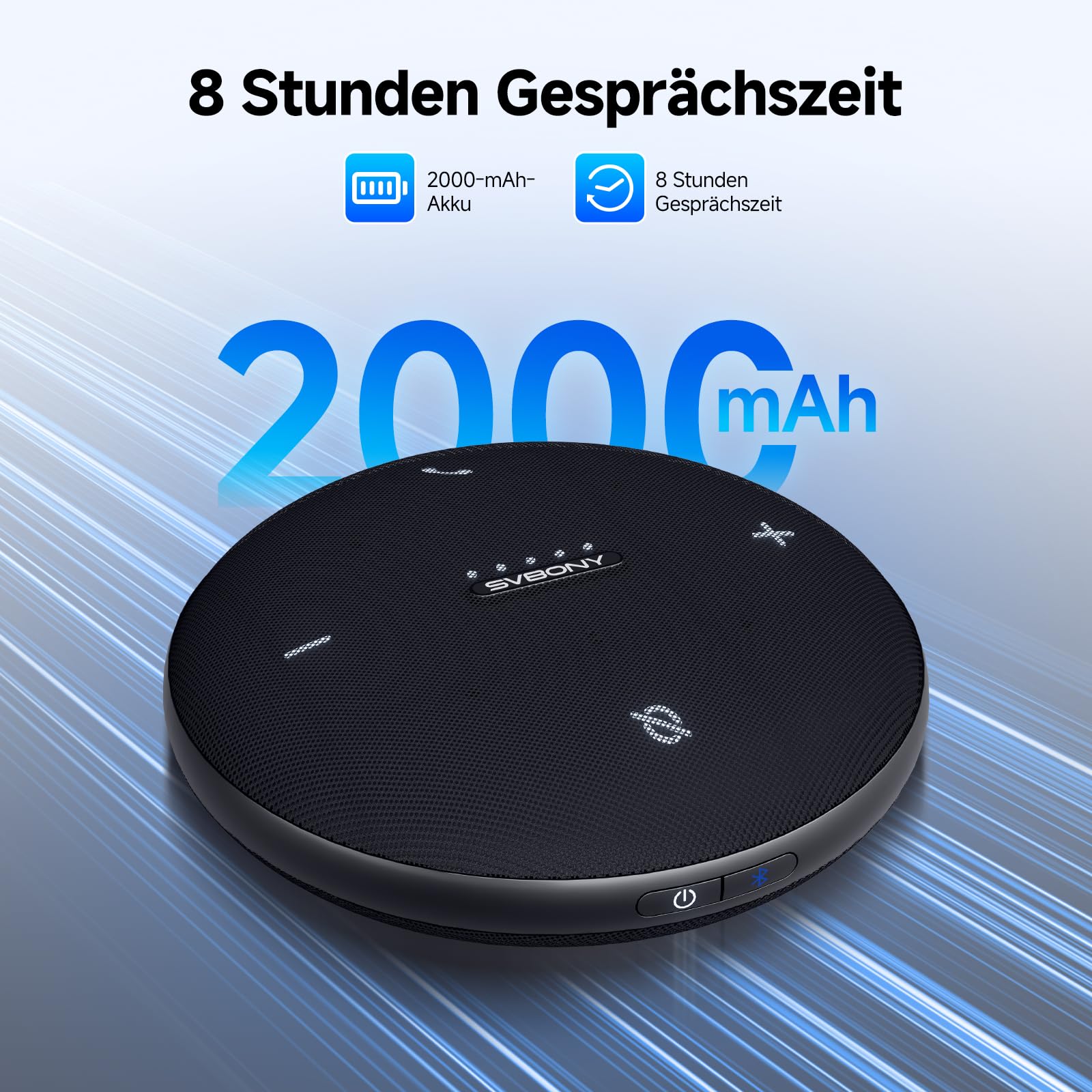 SVBONY SVHub Omni2 Konferenzlautsprecher 2 Mikrofone
