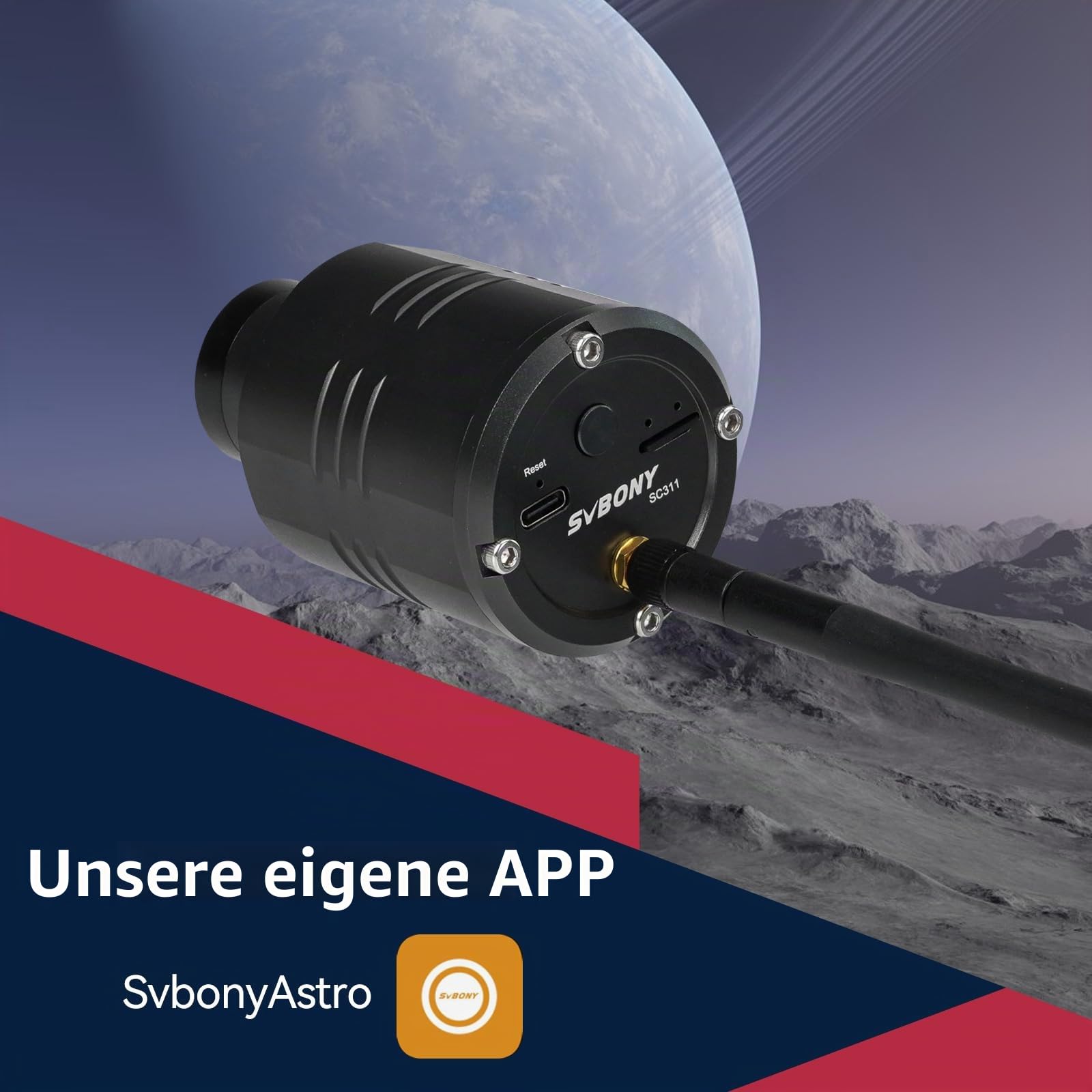 SVBONY SC311 WiFi Astrokamera IMX662 Teleskop CMOS