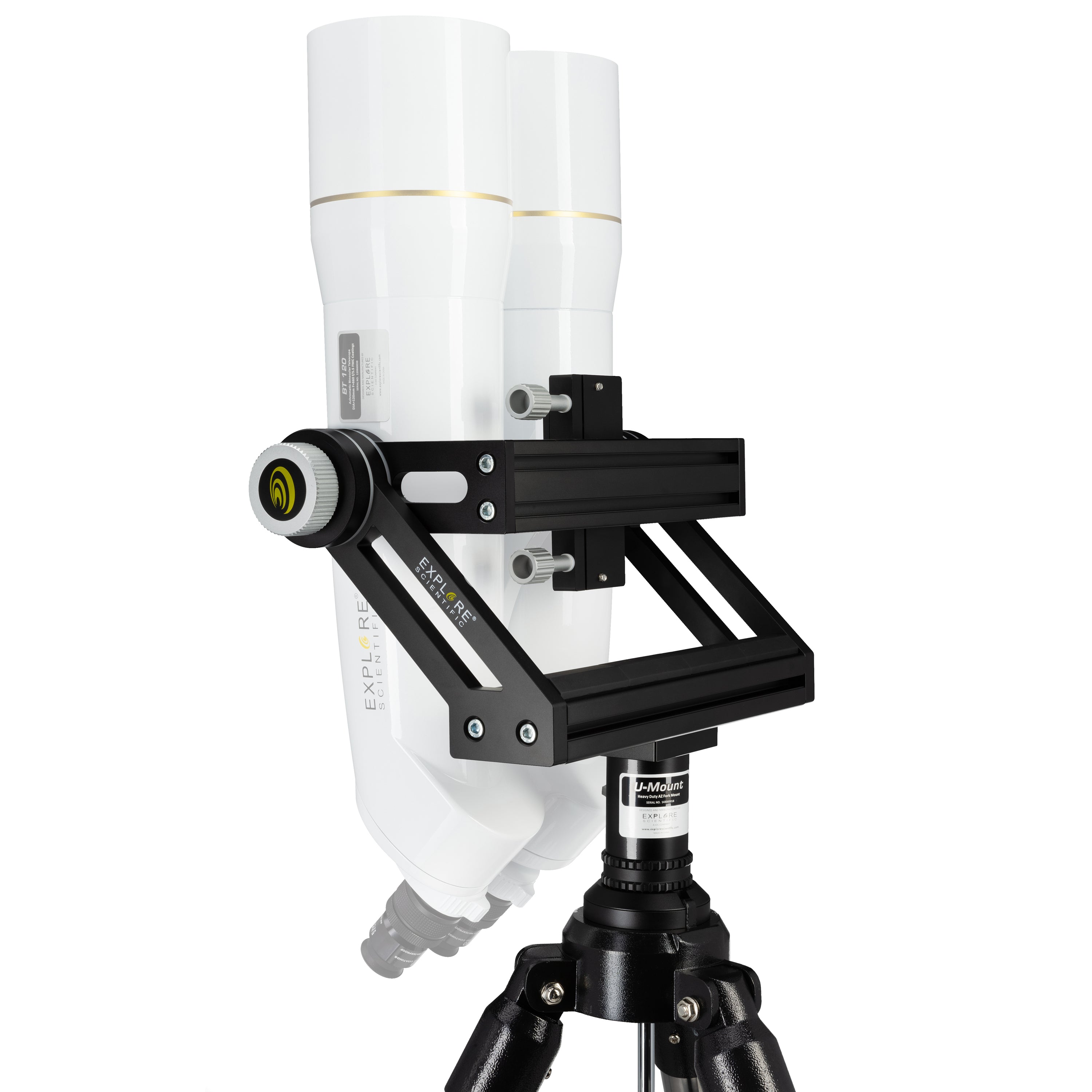 Explore Scientific U-Mount Gabelmontierung Stativ Großfernglas