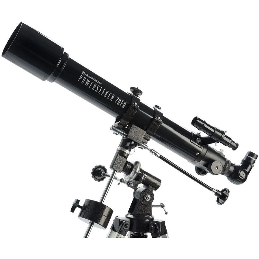 Celestron PowerSeeker 70EQ Teleskop gebraucht 70mm Refraktor